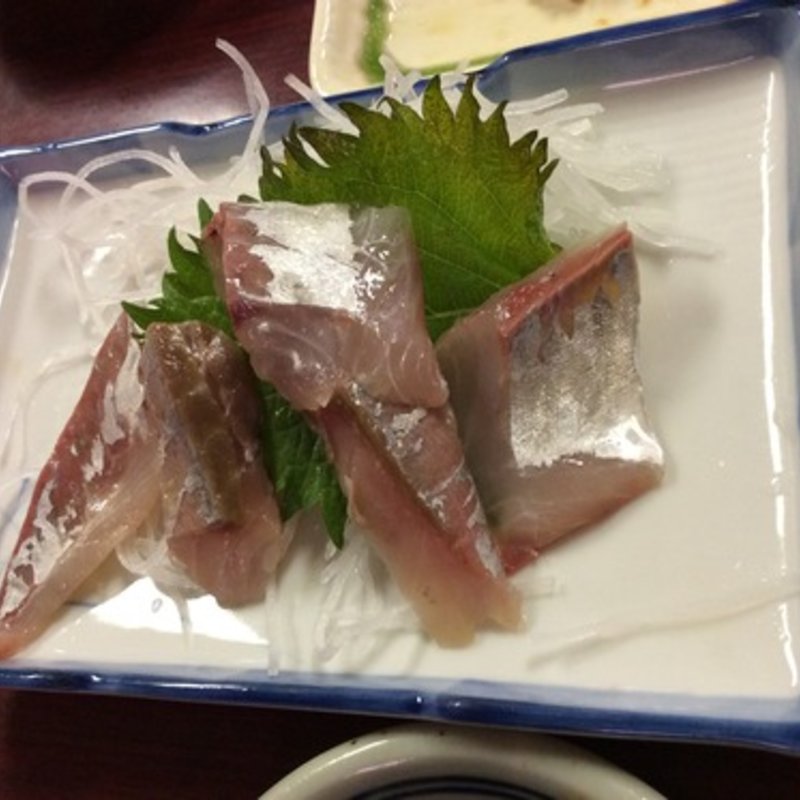 アジの刺身(お多福 )