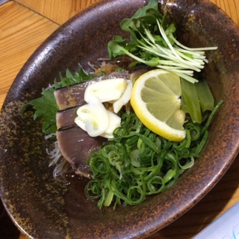 初かつおのたたき(はる)