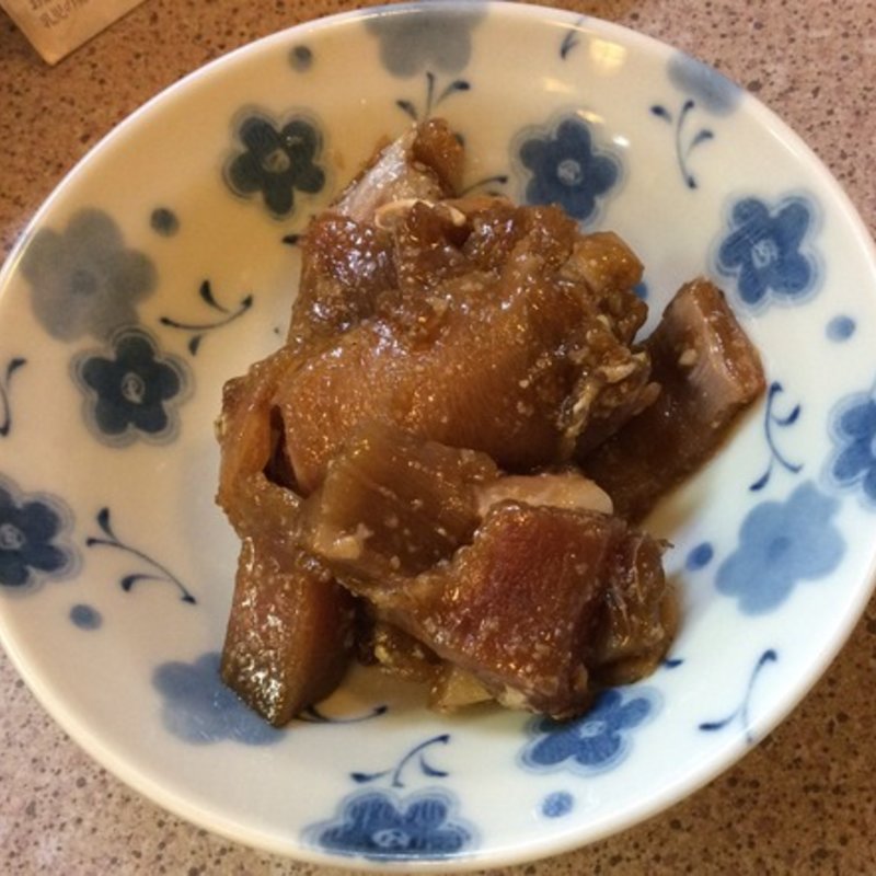 マグロの胡麻和え(毎日)