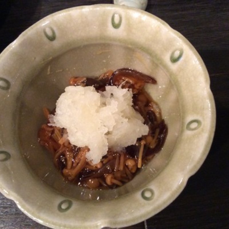 なめこおろし(とんとん )