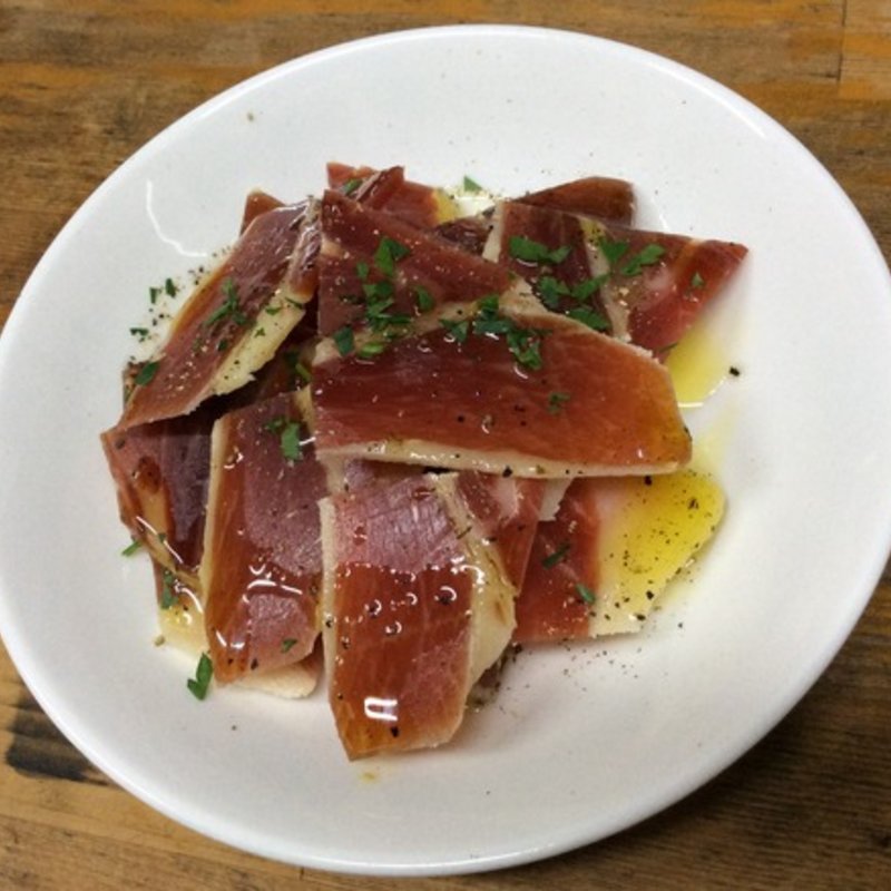 スペイン産生ハムの切り落とし(樫尾酒店 本店 )