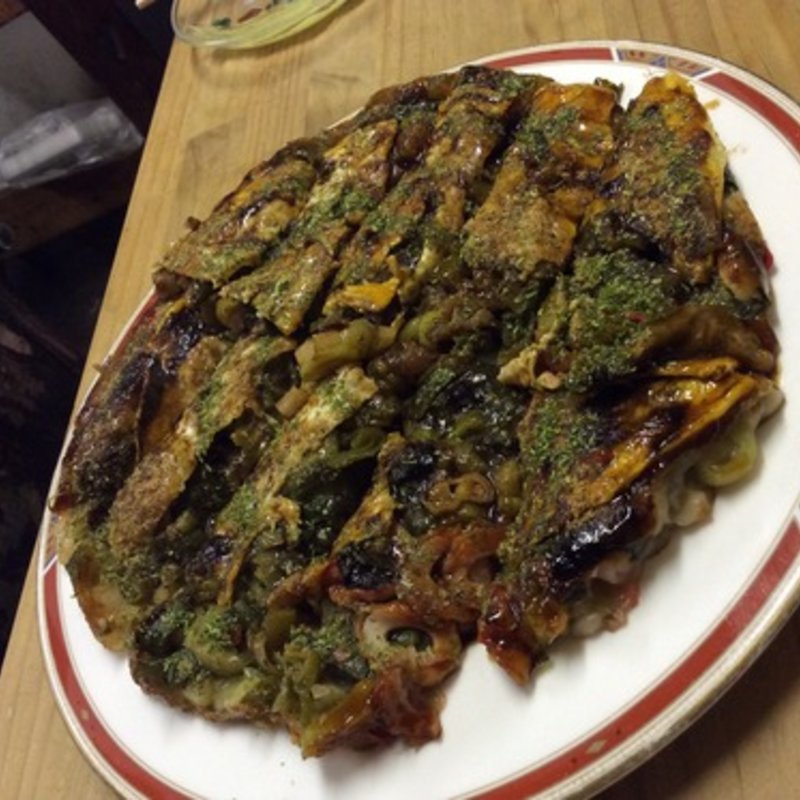 すじ肉入りネギ焼き(壺味 （ツボミ）)