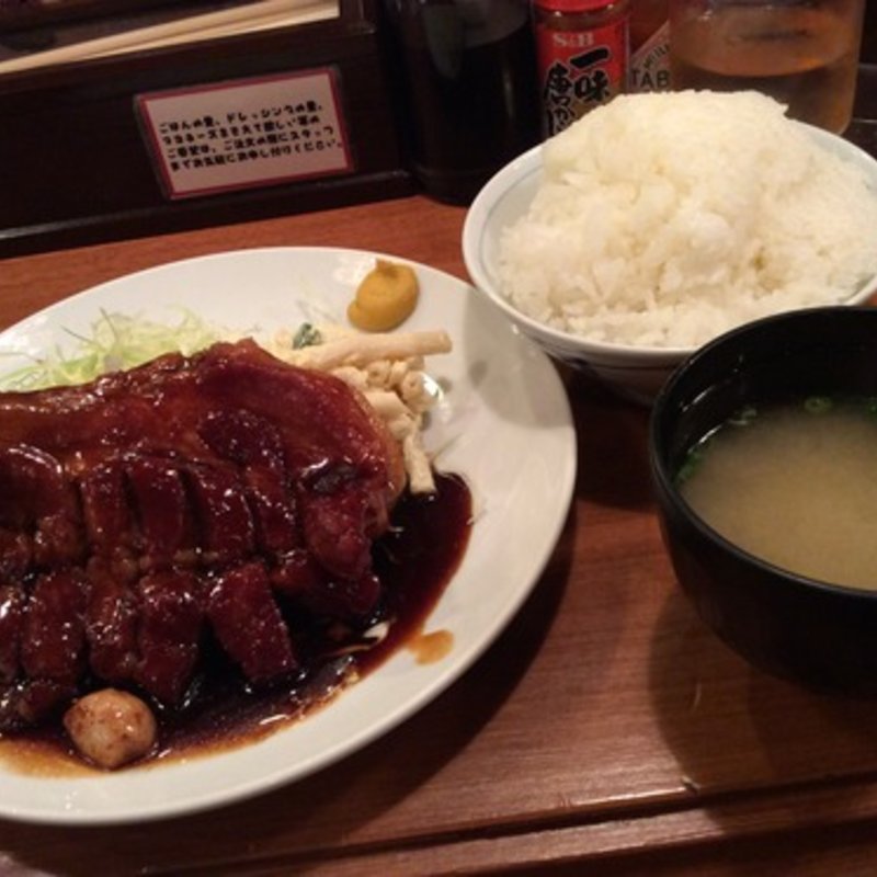 トンテキ定食(大阪トンテキ 大阪駅前第3ビル店)