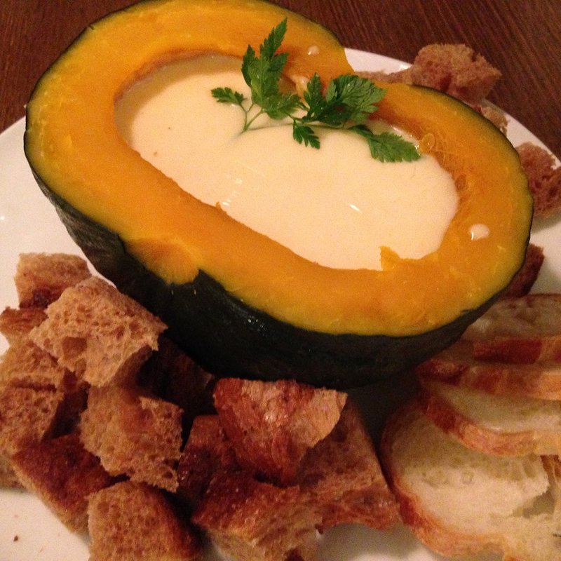 ホクホクカボチャフォンデュ(ぶりこ )