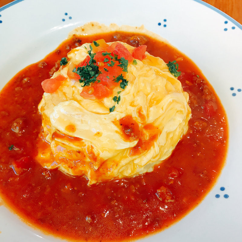 オムライス(フラミンゴカフェ グラッセリア青山店 （FLAMINGO CAFE）)