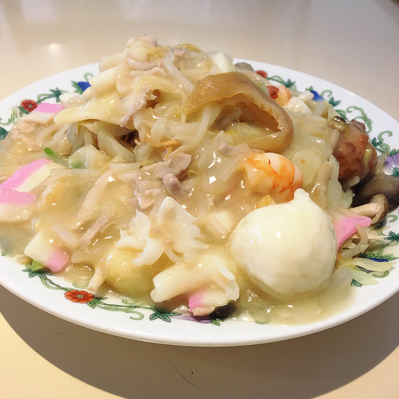 特製什景湯麺（王さんの特上皿うどん）(江山楼 長崎中華街新館  )