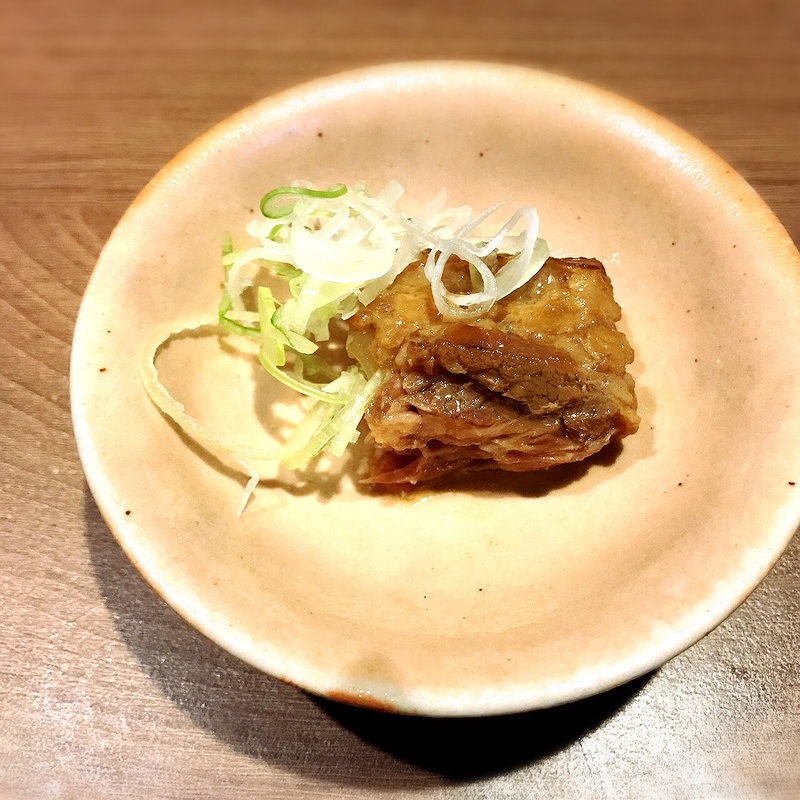 お通し(中華そば とら蔵)