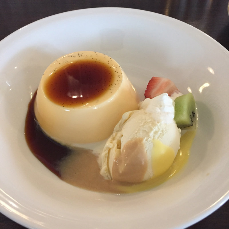 王様の生プリン(Cafe 伊太利庵 貝塚店)