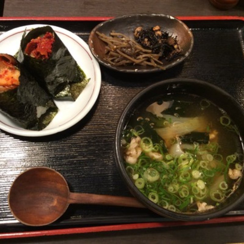 ぶた吸いセット(梅田ホルモン堂 （ウメダホルモンドウ）)