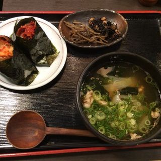 ぶた吸いセット(梅田ホルモン堂 （ウメダホルモンドウ）)