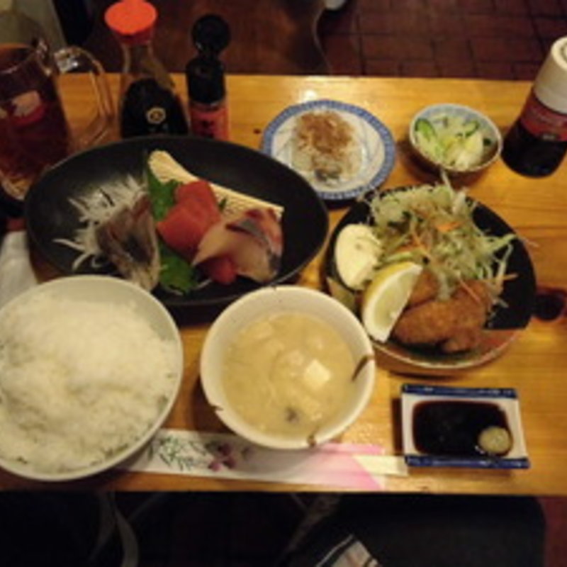 上刺身定食(カフェダイニング セブン)