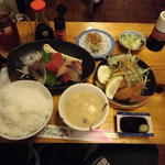 上刺身定食