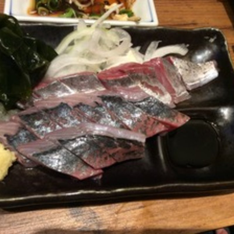 三重県産のあじ刺身(揚鶏屋 伊予)