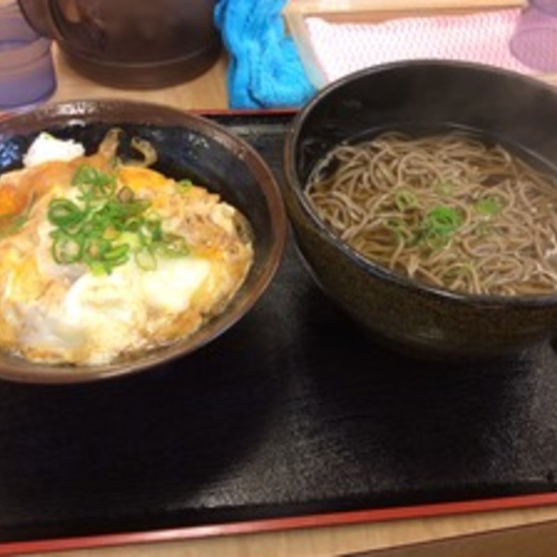 玉子丼セット(道楽うどん 6号店 )