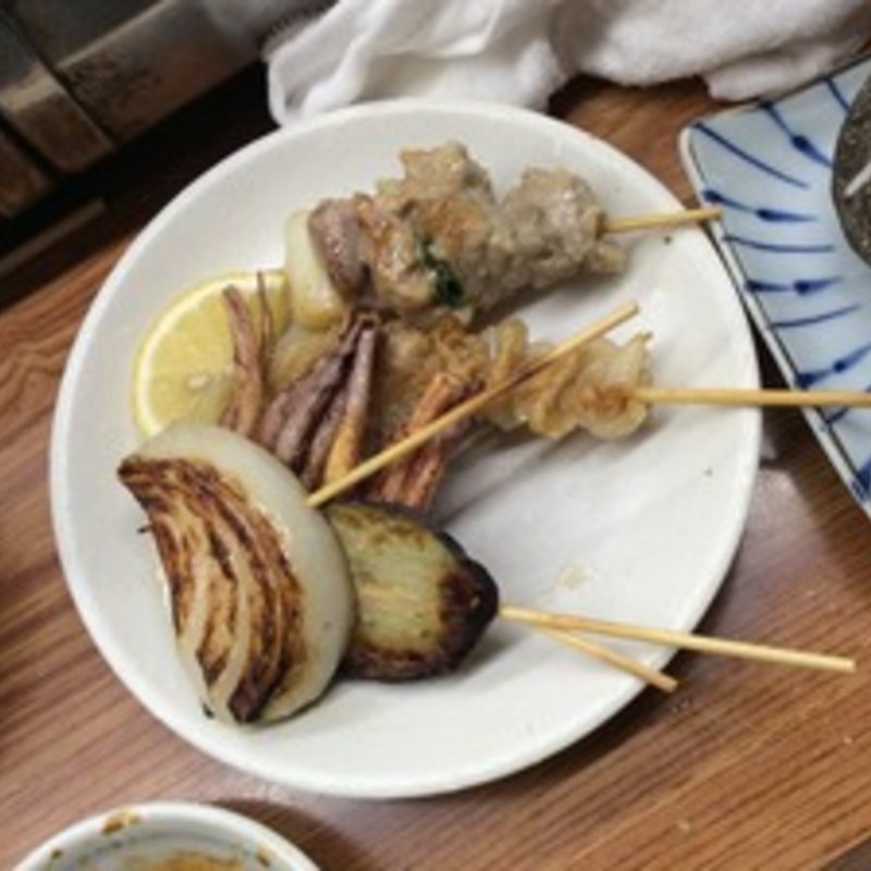 串焼き盛り合わせ(岡室酒店直売所)