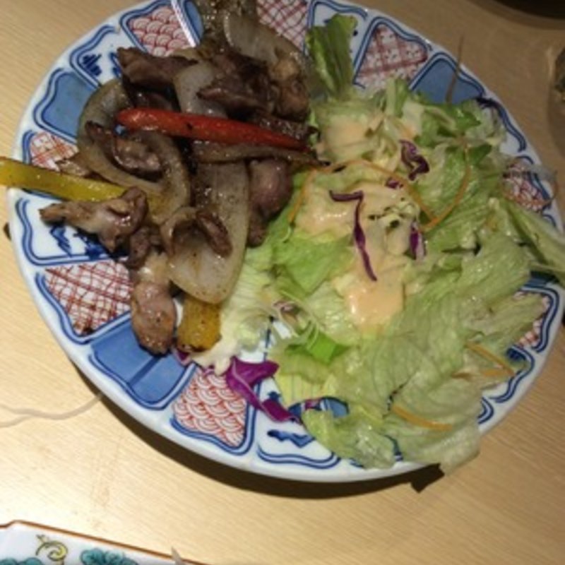 砂ずりバター焼き(スタンド 三国)