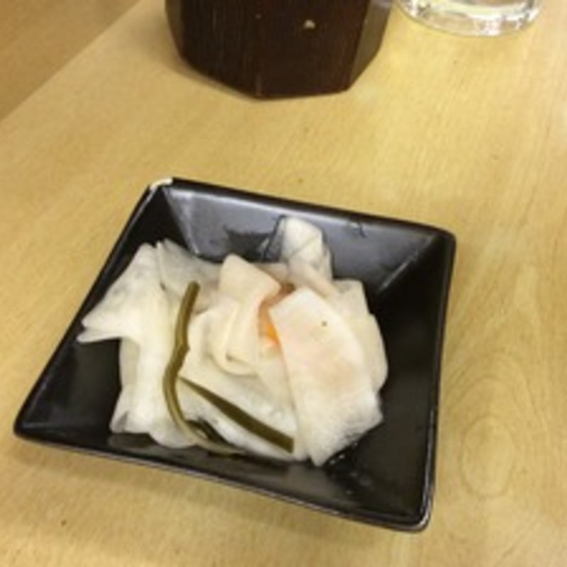 かぶらの酢の物(赤ひげ 姉妹店)