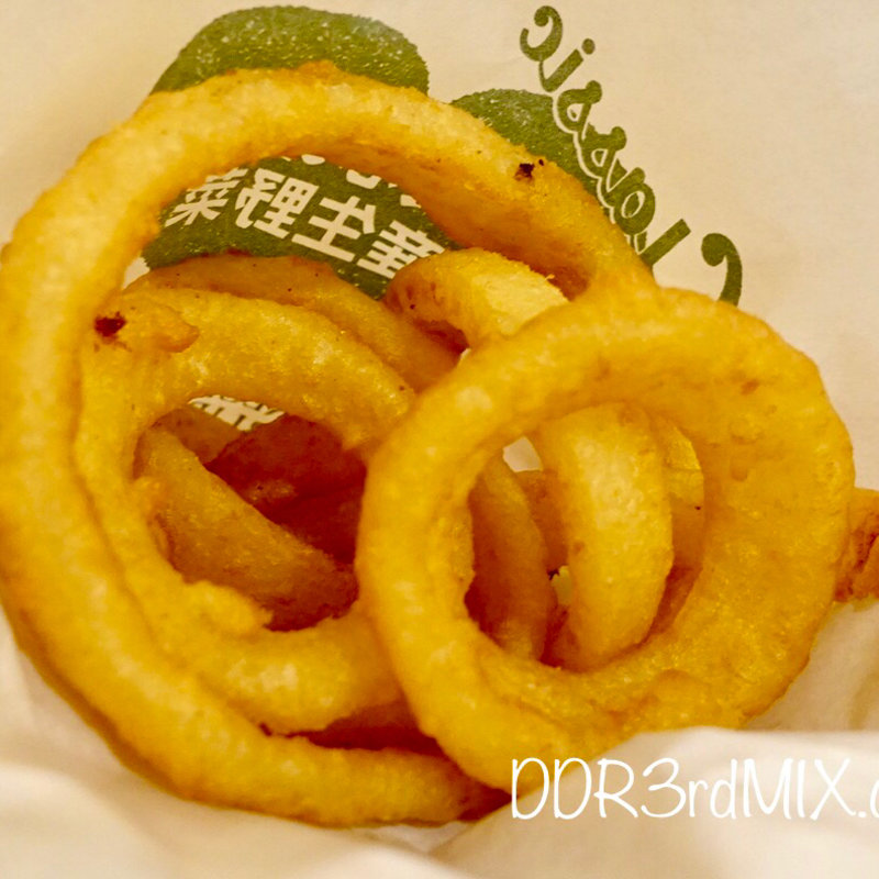 オニオンリング Rサイズ(フレッシュネスバーガー白山駅前)