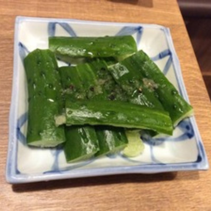 たたき胡瓜(へそ 京都駅前店 )