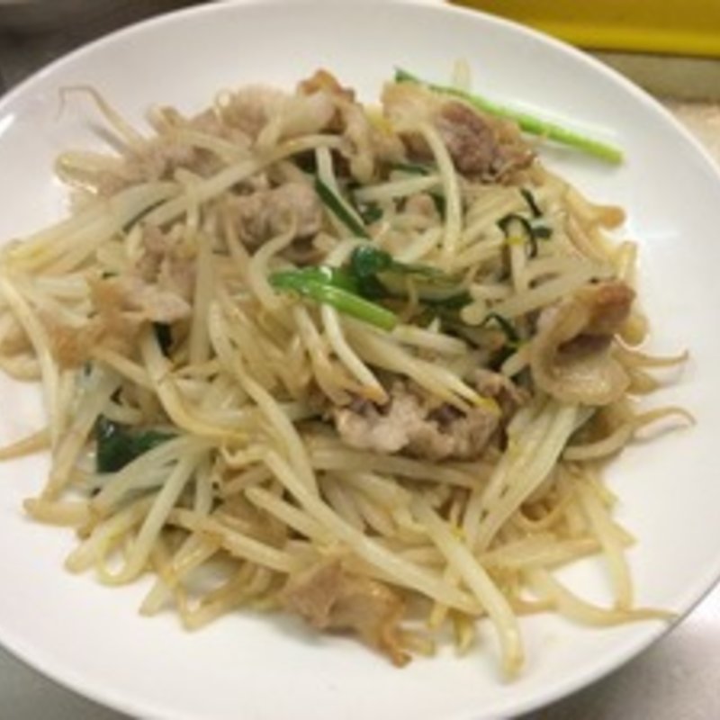 豚もやし炒め(立呑み きむらや)