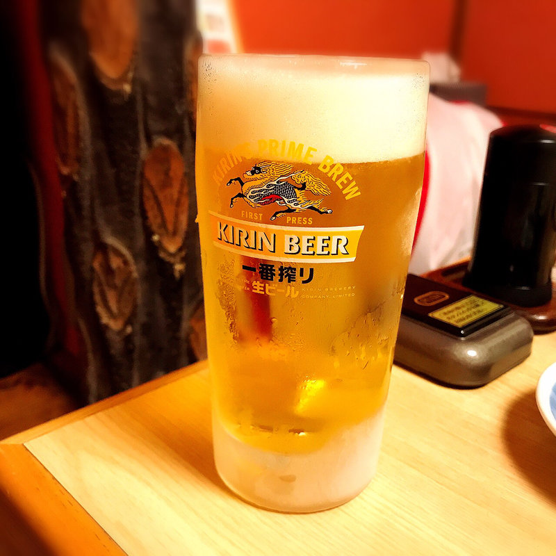 生ビール(うめはら )