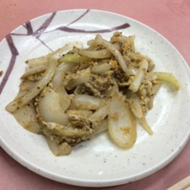 タマネギ炒め(酒処みふね )