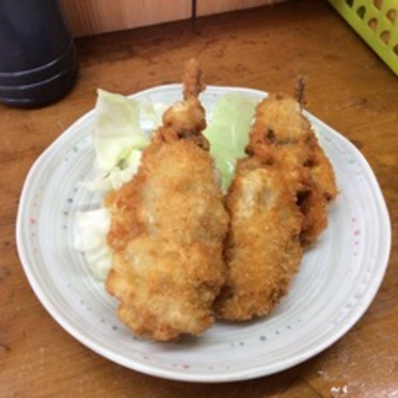 串カツのカキ(酒の穴)