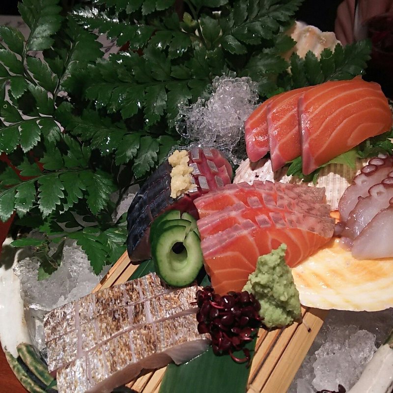 お造り野趣盛り合わせ(とと家 梅田店 （ととや）)