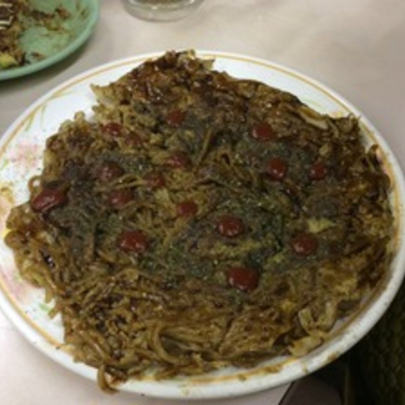 玉子とじそば(いか焼きたこ焼き かんむりや)