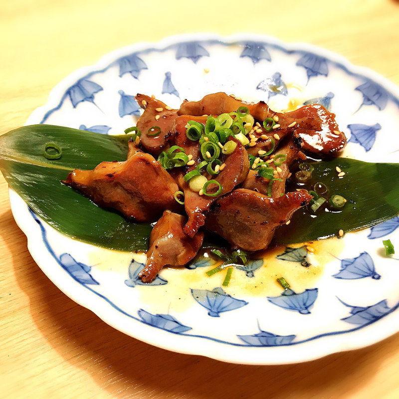 砂肝のにんにく醤油(うめはら )