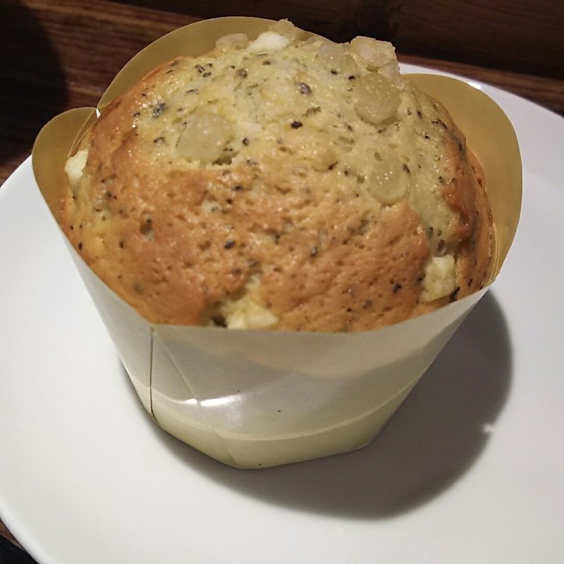 マフィン（レモン＆アールグレイ）(グリーンベリーズコーヒー＆クロニックタコス三宮駅前店)