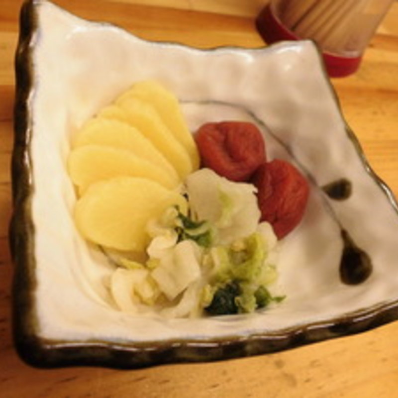 漬物盛り合わせ(酔いどれ)