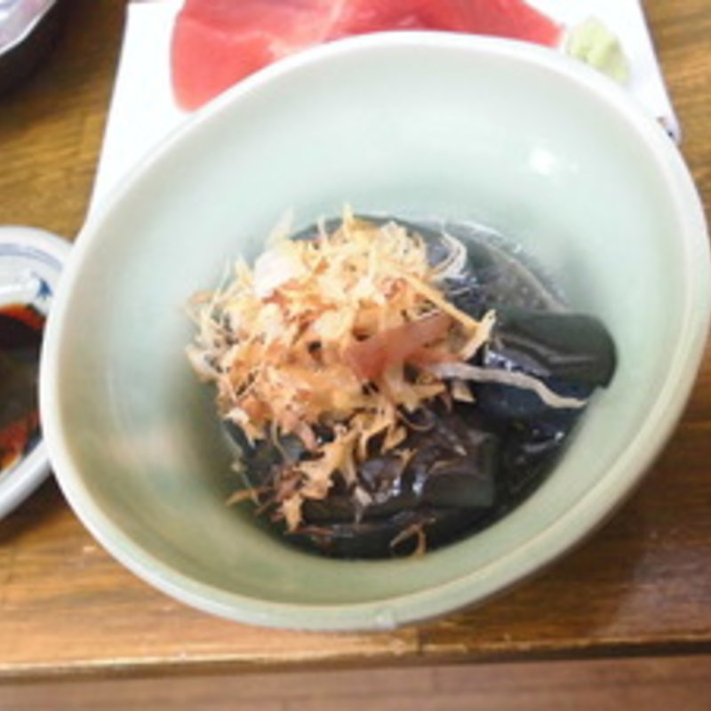 なすの揚げ煮(庶民 )