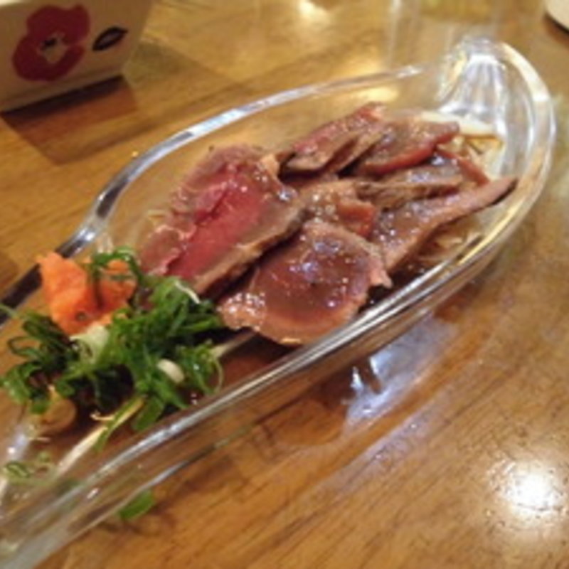 牛肉のタタキ(飲喰処 直)