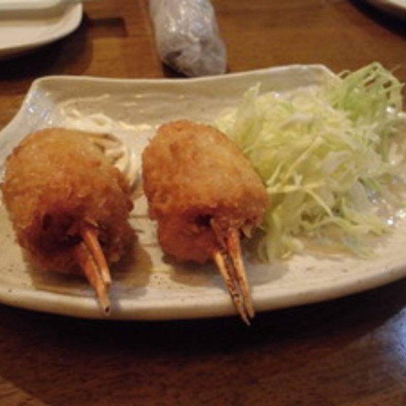 かに爪フライ(飲喰処 直)