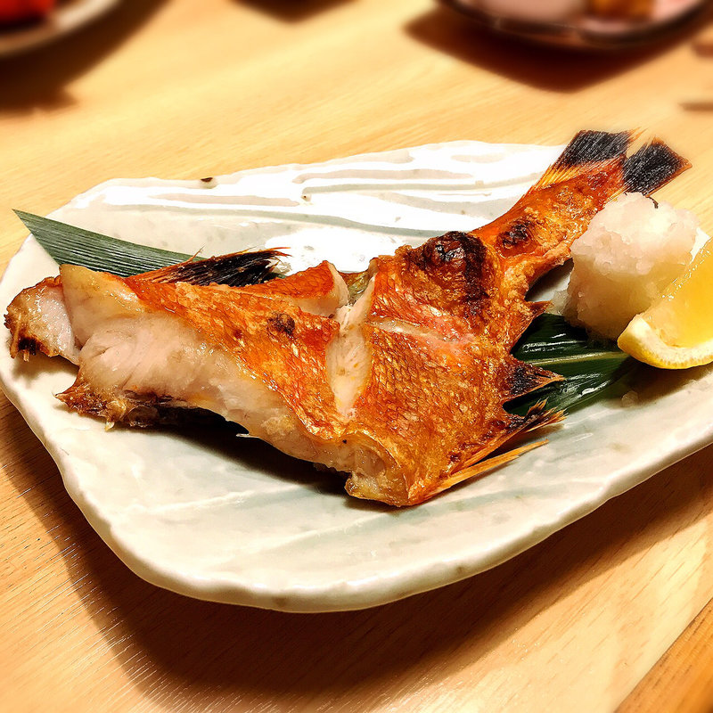 金目鯛塩焼き(うめはら )