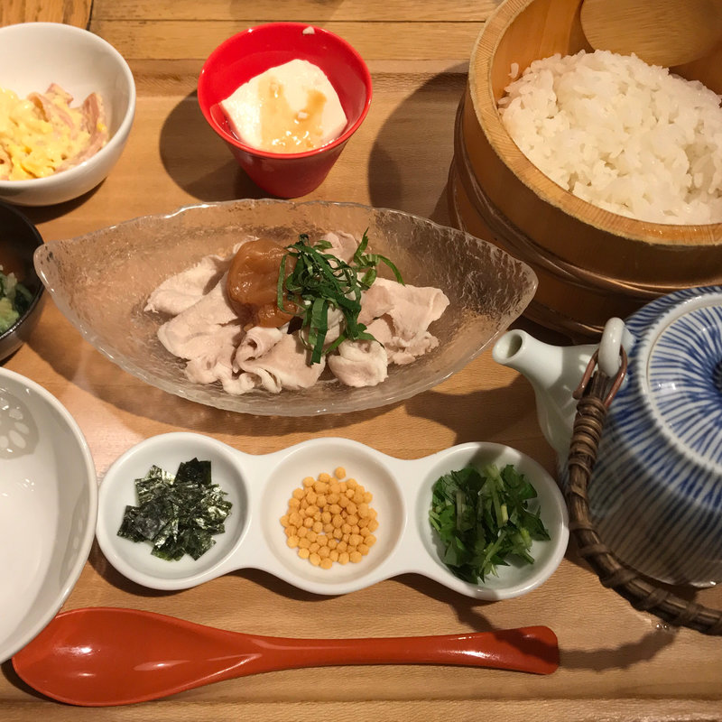 だし茶漬けランチ(おぼんdeごはん 錦糸町テルミナ店)