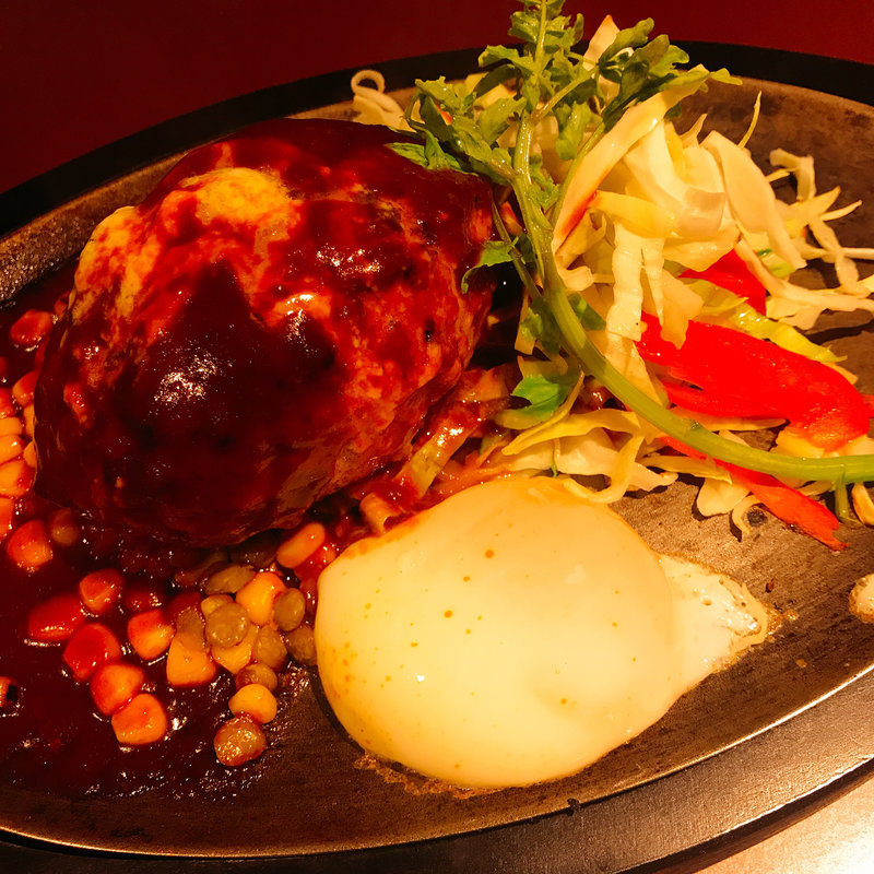 チーズハンバーグ(ボン グー ハンバーグ 渋谷店)