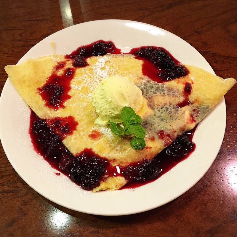 クリームチーズとベリーソース(CAFE lx)