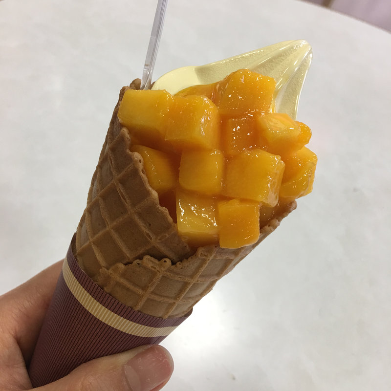 マンゴーソフトクリーム(パーム )