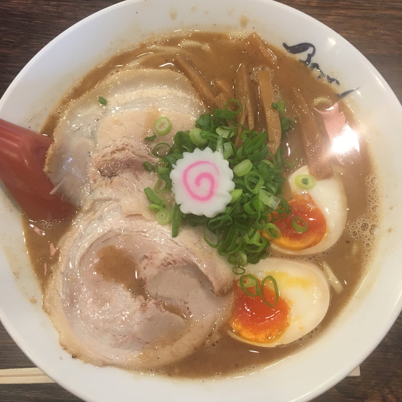 大盛り熟成ラーメン+味玉(紡)
