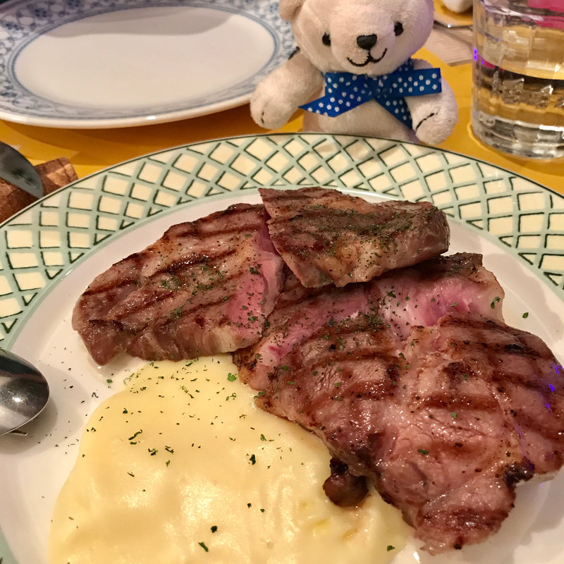 イベリコ豚のステーキ(ジョンティ （Gentil）)