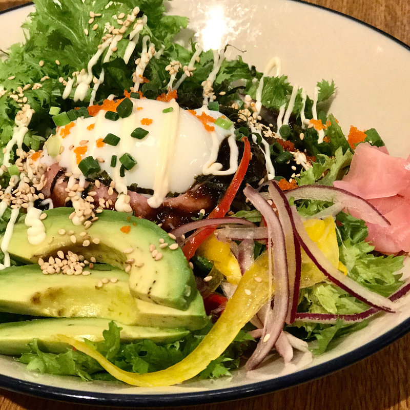 ネギトロＯＮ‐ＴＡＭAボウル(ワイアードカフェ ルミネ新宿店 （WIRED CAFE）)