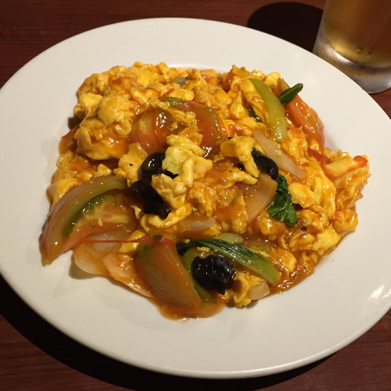 トマトと玉子のふわふわ炒め(南天玉 新川店)