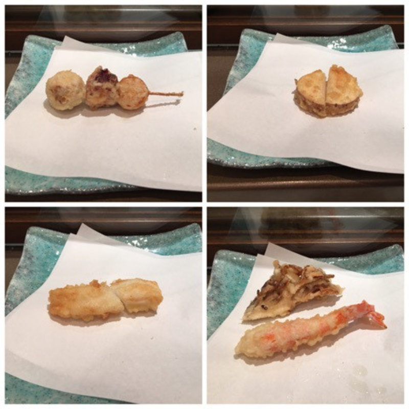 芋タコ南京、長芋、烏賊、舞茸、海老(日本料理 「源氏」 ヒルトン名古屋 （げんじ）)