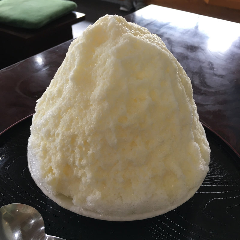 みるく氷(ほうらく堂 ドライブインほうらく 神出店 （ほうらくどう）)