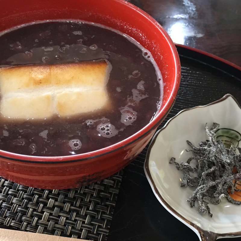 ぜんざい(ほうらく堂 ドライブインほうらく 神出店 （ほうらくどう）)