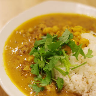 チキンカレー(curry phakchi(パクチー))