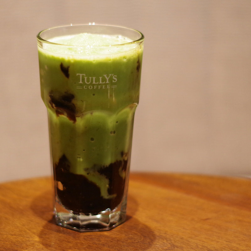 コーヒーゼリー抹茶スワークル(タリーズコーヒー グランフェスタ姫路店)