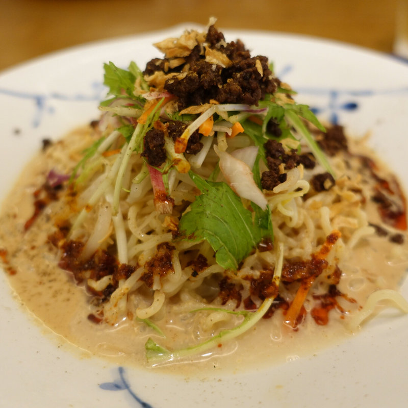 冷し坦々麵(希須林 青山 （キスリン）)